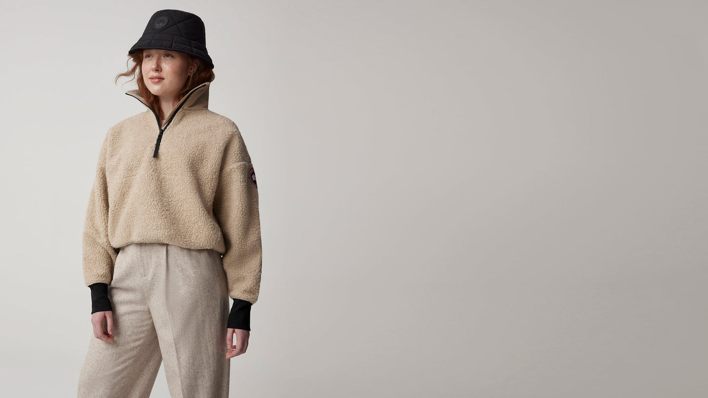 CANADA GOOSE - SIMCOE FLEECE 1/4 ZIP