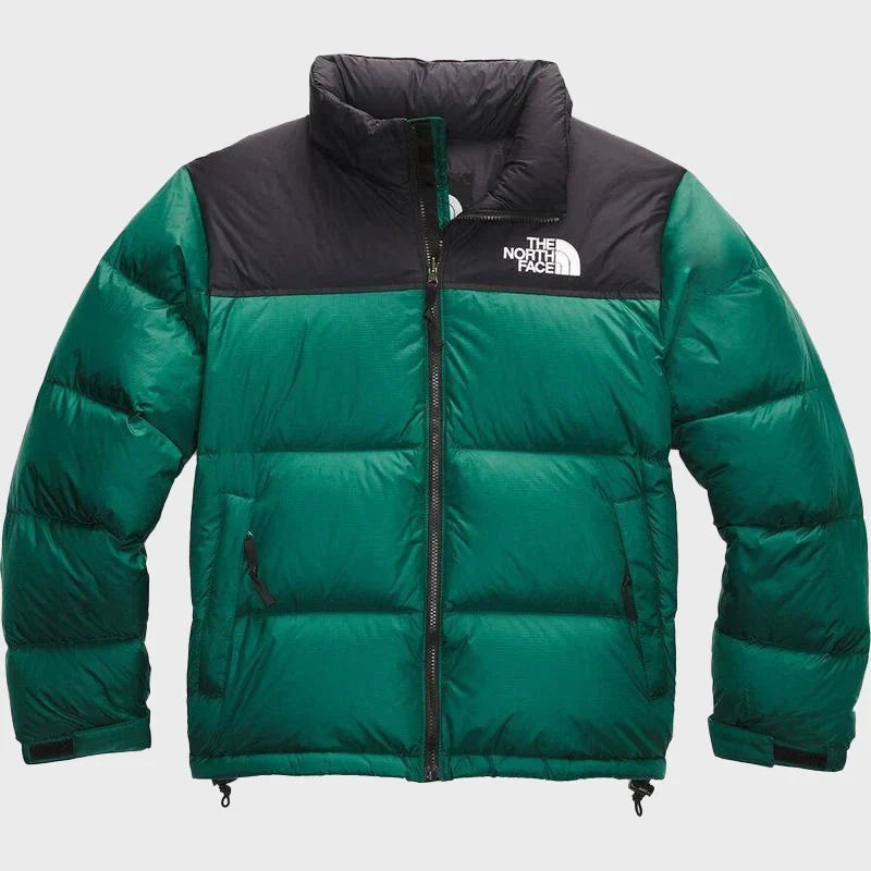 Green Retro Nuptse 700 Pour Homme