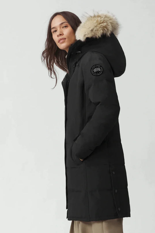 CANADA GOOSE - SHELBURN PARKA BLACK LABEL WITH FUR