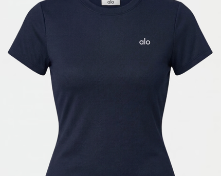 T-Shirt Fit Bleu