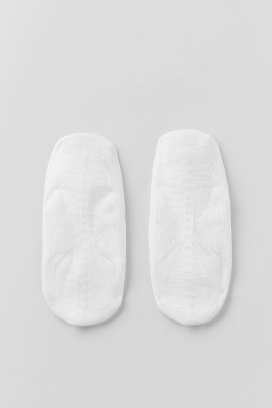 Women's Pivot Barre Sock - White