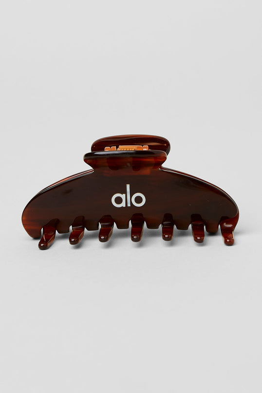 90's Claw Clip - Brown Tortoise