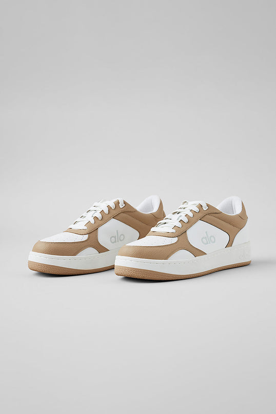 ALO Recovery Mode Sneaker (Unisex) - Gravel/White