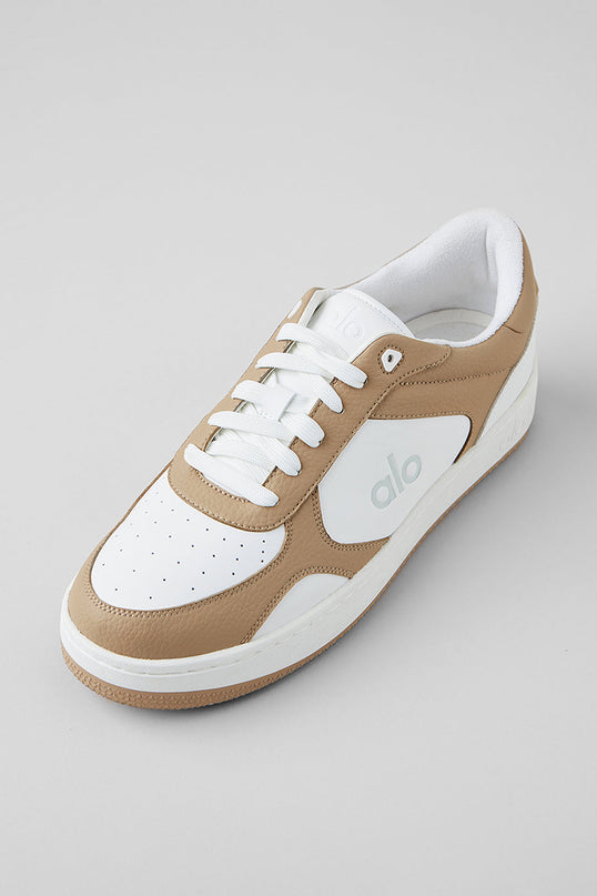 ALO Recovery Mode Sneaker (Unisex) - Gravel/White