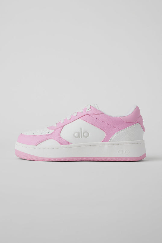 ALO Recovery Mode Sneaker (Unisex) - Pink/White