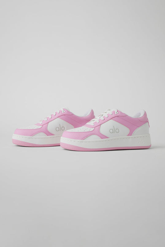 ALO Recovery Mode Sneaker (Unisex) - Pink/White