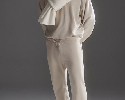 Merino Wool Oversized Scarf - Ivory