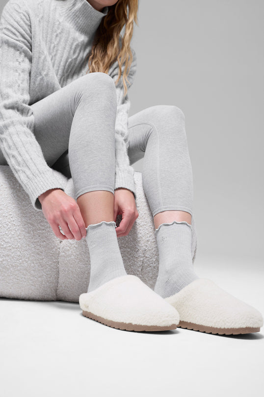 Sherpa Recovery Slipper (Unisex) - Ivory