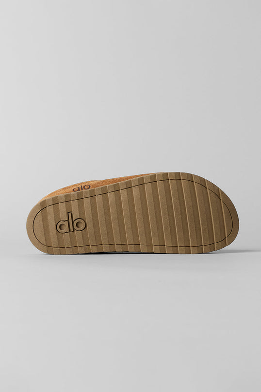 Recovery Slipper (Unisex) - Saddle/Ivory