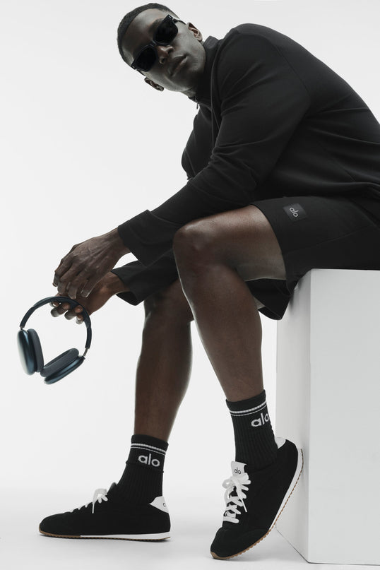 ALO Sunset Sneaker (Unisex) - Black