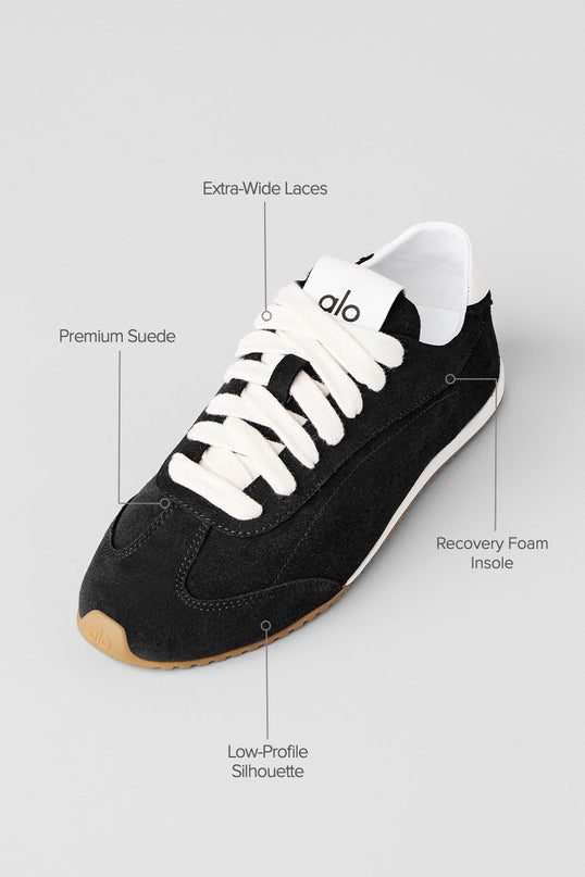ALO Sunset Sneaker (Unisex) - Black