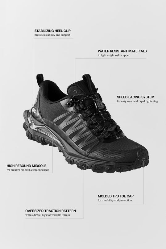 ALO Trail (Unisex) - Black