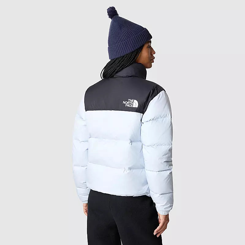 White Retro Nuptse 700 Pour Femme