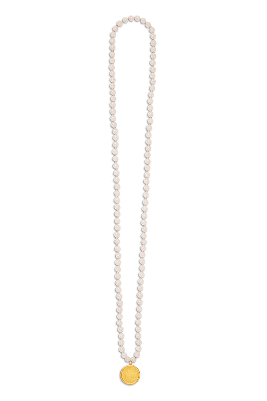 Rose Quartz Mala Necklace