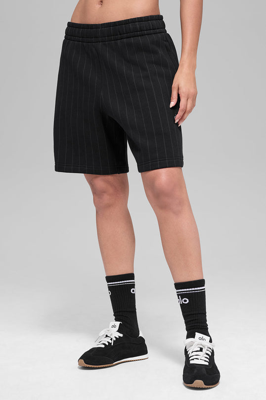 7' Pinstripe Short - Black Pinstripe