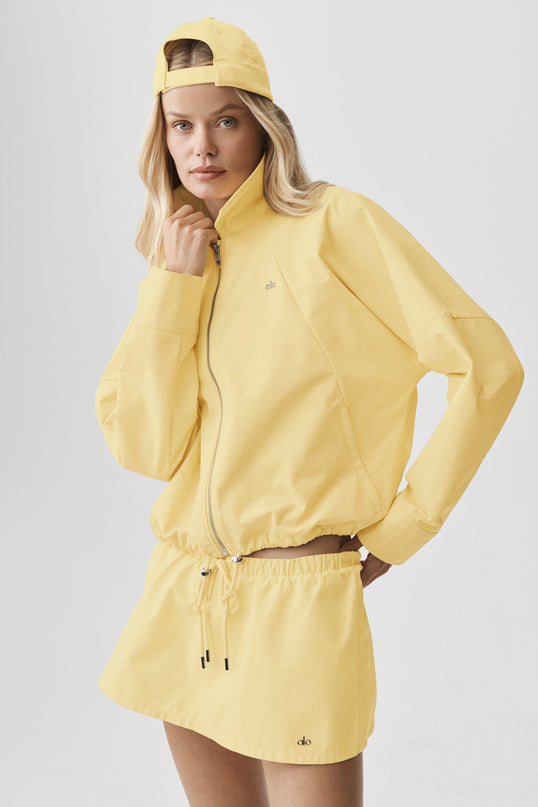 Best Bet Full Zip Jacket - Warm Butter