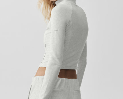 Sway On The Go Jacket - White Heather