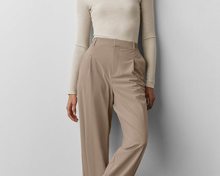 Ribbed Modal Long Sleeve - Oatmeal Heather