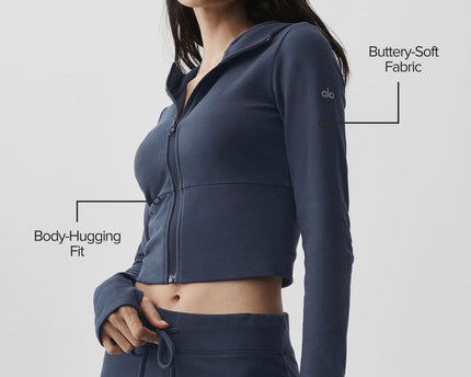 Sway Full Zip Hoodie - Navy