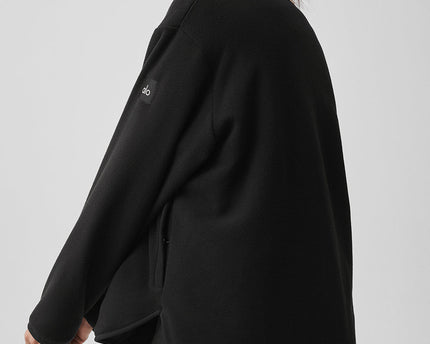 Polar Fleece Take Note Jacket - Black