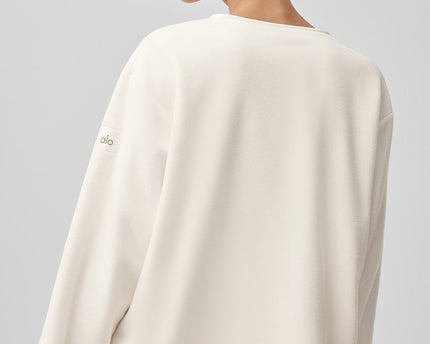 Polar Fleece Take Note Jacket - Ivory