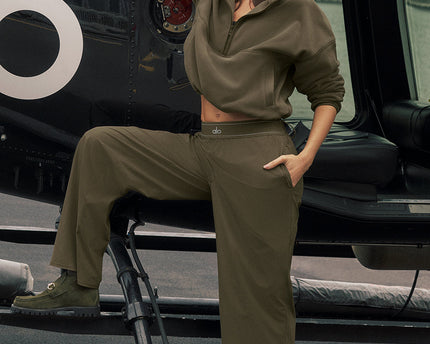 Suit Up Trouser (Regular) - Olive Tree