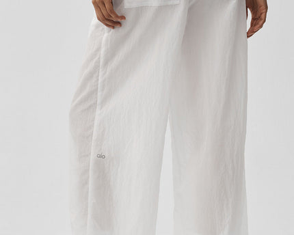 Ripstop Electric Straight Leg Pant - White