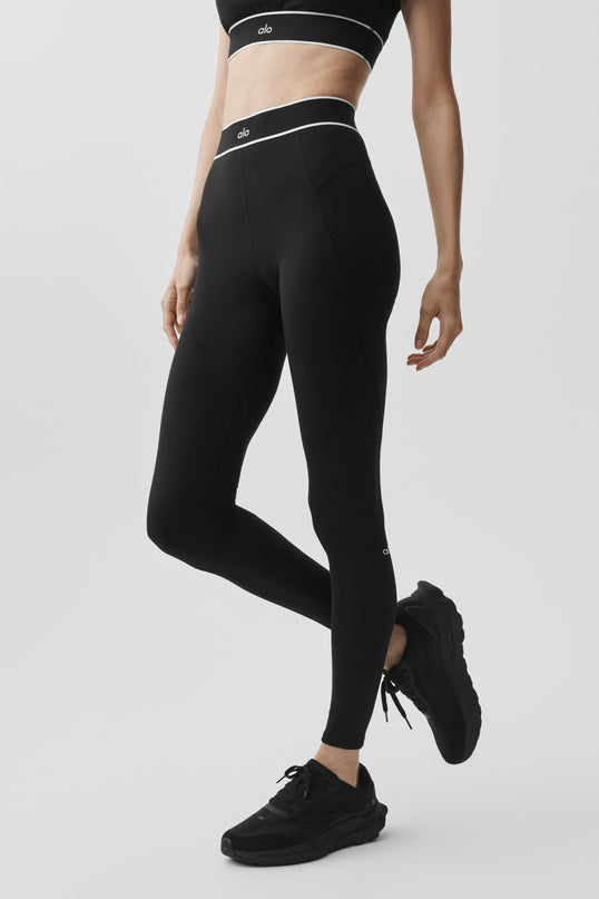 ALO Softsculpt High-Waist Amp It Up Legging - Black