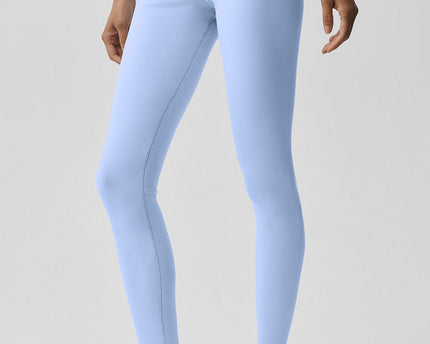 High-Waist Airbrush Legging - Light Provence Blue