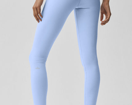 High-Waist Airbrush Legging - Light Provence Blue