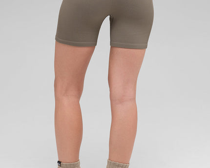 5' Seamless Ribbed Favorite Short - Light Cocoa