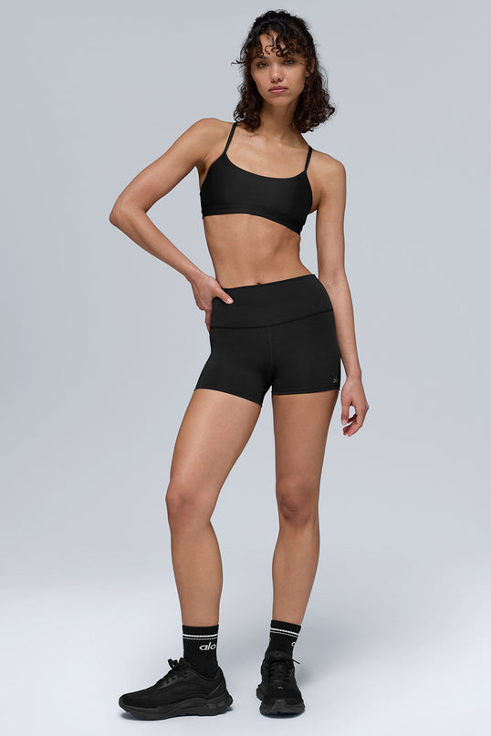 3' High-Waist Airlift Short - Black