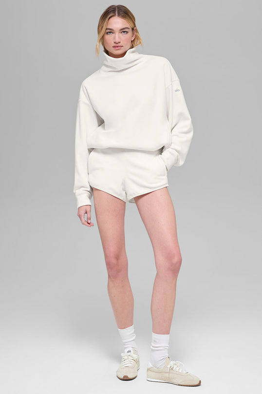 Polar Fleece Retreat Short - Ivory