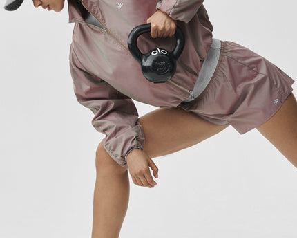 High-Waist Prismatic Short - Pink Moonlight