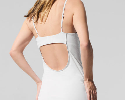 Breezy Tennis Dress - White
