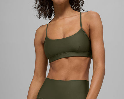 Airlift Intrigue Bra - Green Olive