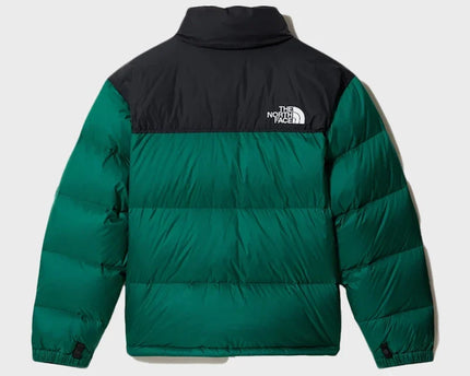 Green Retro Nuptse 700 Pour Femme