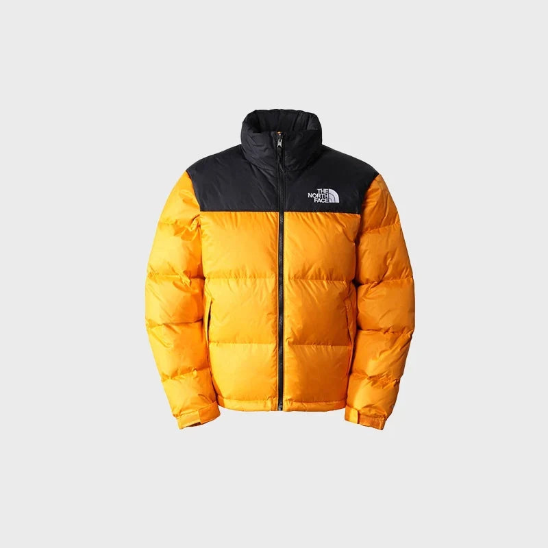 Orange Retro Nuptse 700 Pour Homme