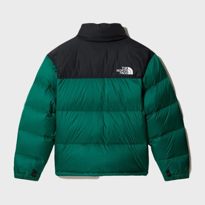 Green Retro Nuptse 700 Pour Homme