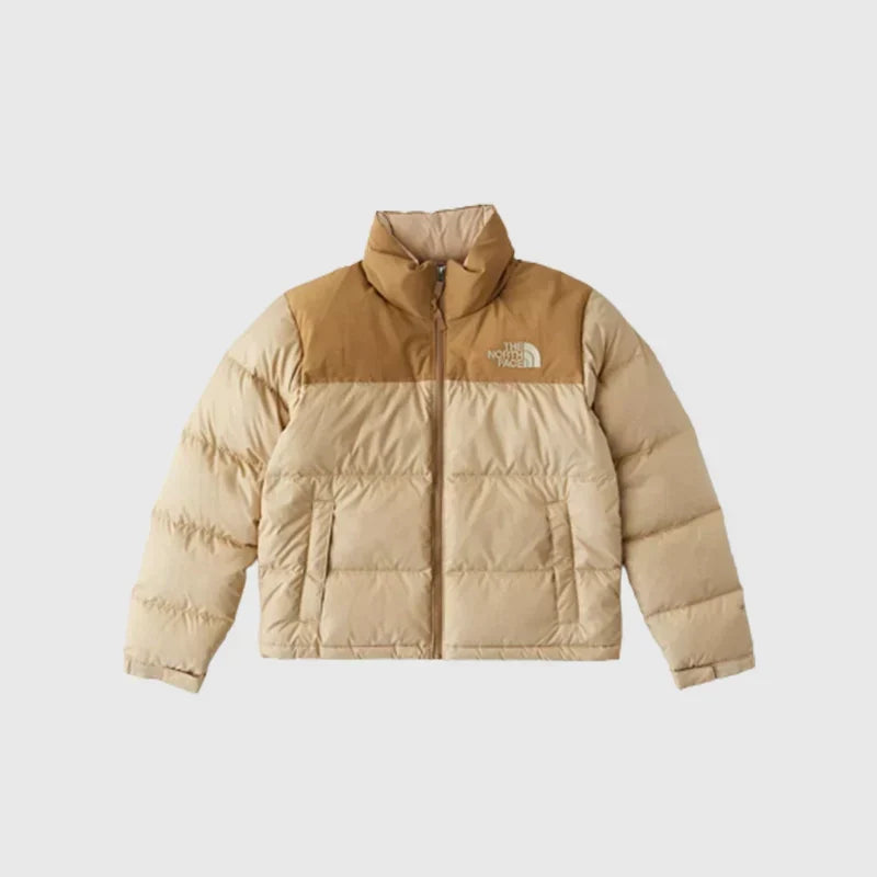Brown Tan Nuptse 700 Pour Femme