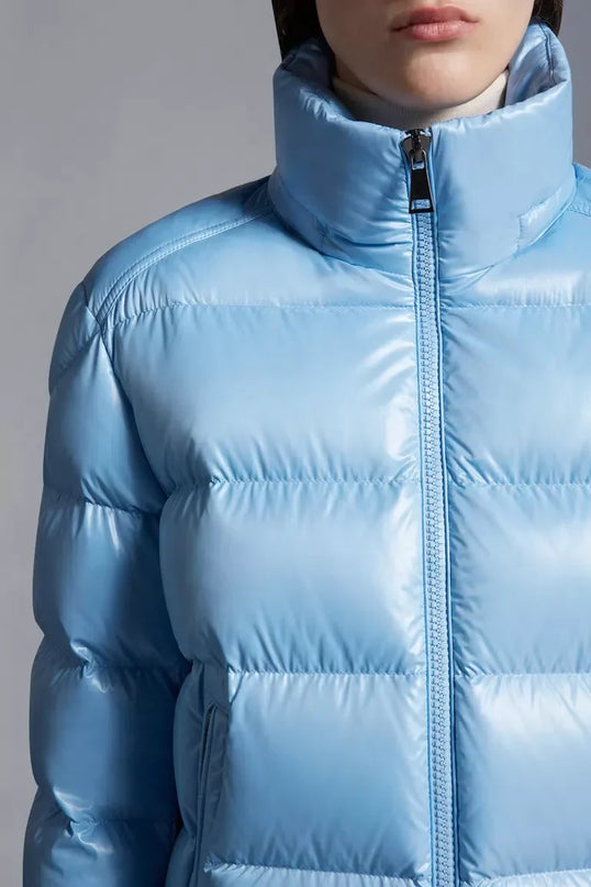 Doudoune Moncler Femme | Bleu Poudré