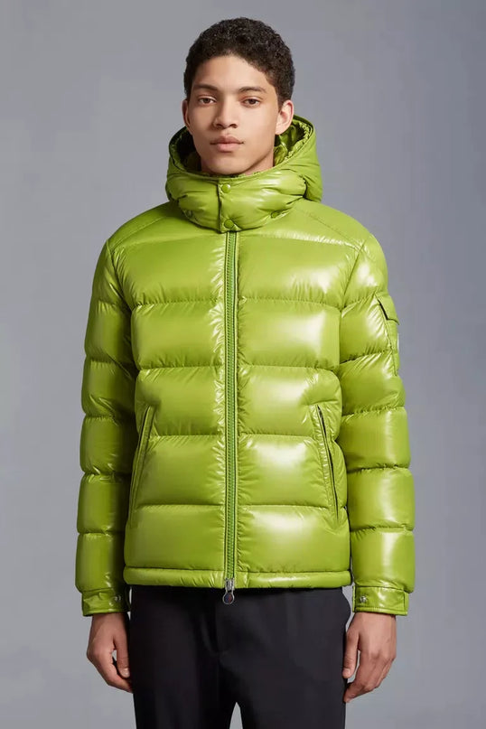 Doudoune Moncler Homme | Vert Feuille