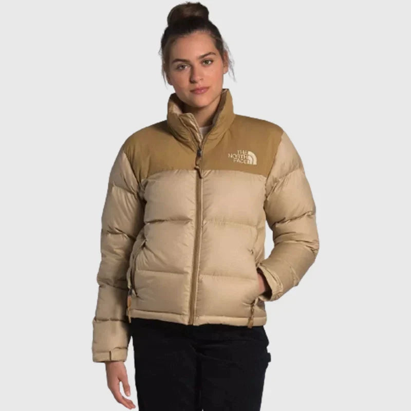 Brown Tan Nuptse 700 Pour Femme
