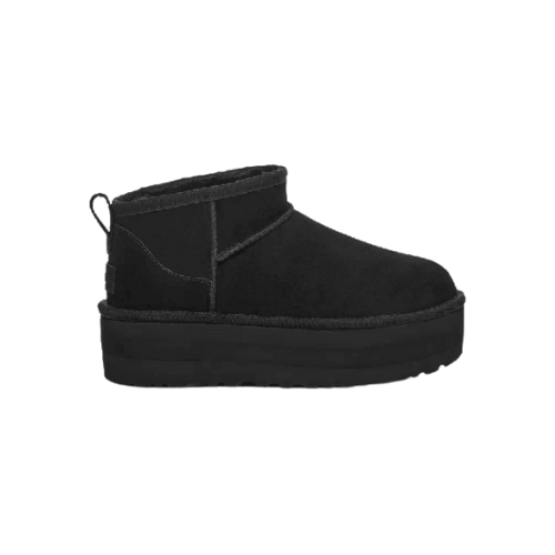 Botte Classic Ultra Mini À Plateforme - Noir