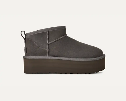 Classic Ultra Mini Platform Charcoal Women's
