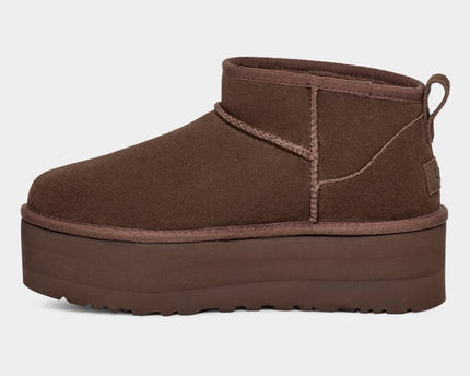 Botte Classic Ultra Mini À Plateforme - Chocolate