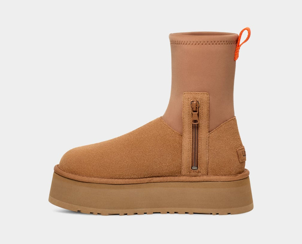 Botte Classic Dipper À Platforme- Beige