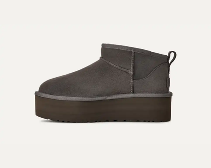 Classic Ultra Mini Platform Charcoal Women's