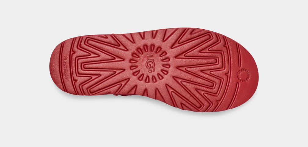 Botte Classic Ultra Mini À Plateforme - Rouge
