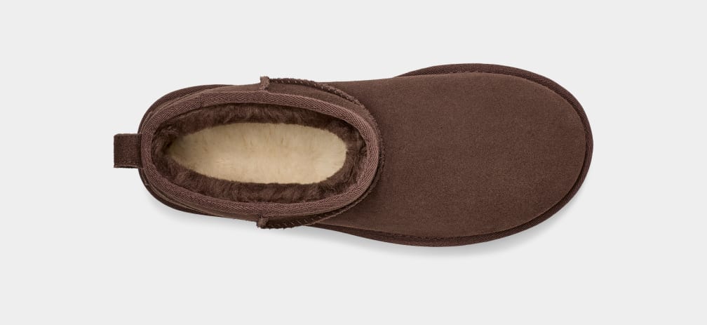 Botte Classic Ultra Mini À Plateforme - Chocolate